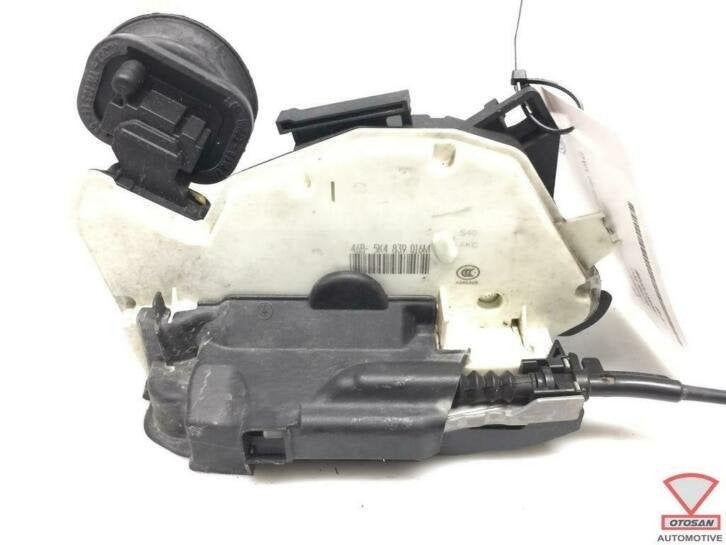 vw golf 6 7 vag portierslot deurslot rechts voor 5k4837016m, Gebruikt, Volkswagen, Volkswagen AG, Vw@volkswagen.de