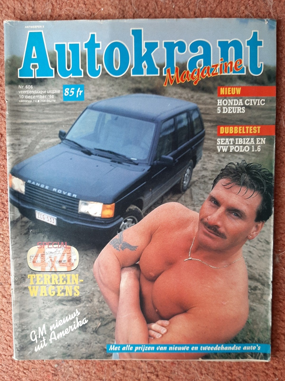 Autokrant Magazine  '94., Ophalen of Verzenden, Gelezen, Algemeen
