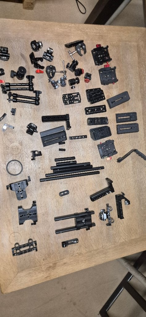 Diverse grip accesoires tbv cinema camera, Overige merken, Gebruikt, Overige typen, Overige soorten