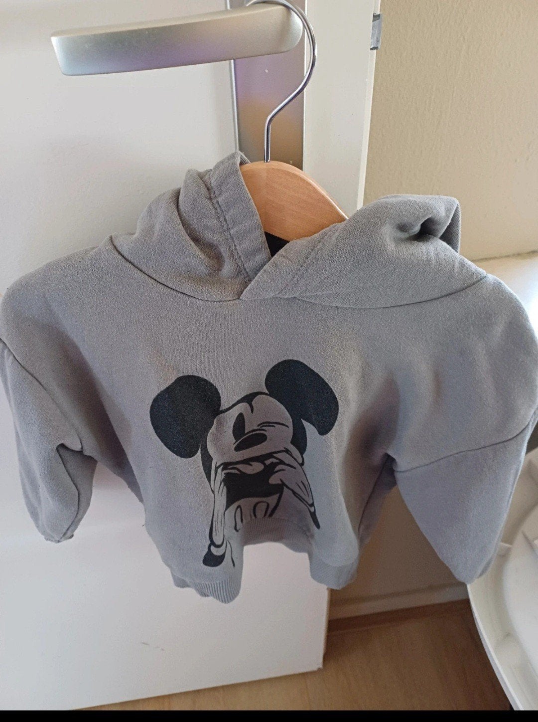 Mickey Mouse sweater maat 86, Kinderen en Baby's, Ophalen of Verzenden, Gebruikt, Jongetje of Meisje, Truitje of Vestje