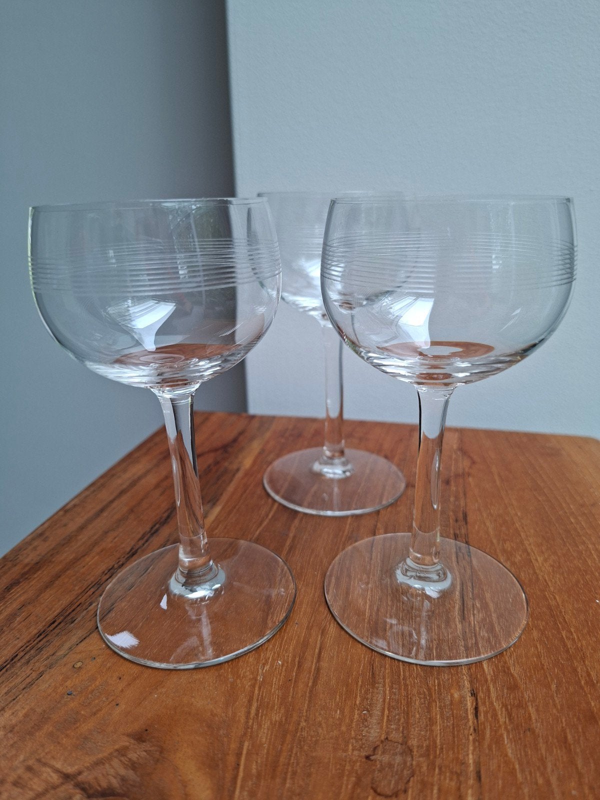 3 antieke likeurglaasjes, Verzamelen, Glas en Borrelglaasjes, Ophalen, Gebruikt, Overige typen