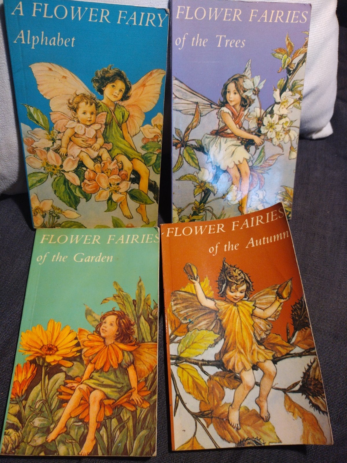 Set van 4 Cicely Mary Barker Flower Fairies boeken, Ophalen of Verzenden, Cicely May Barker