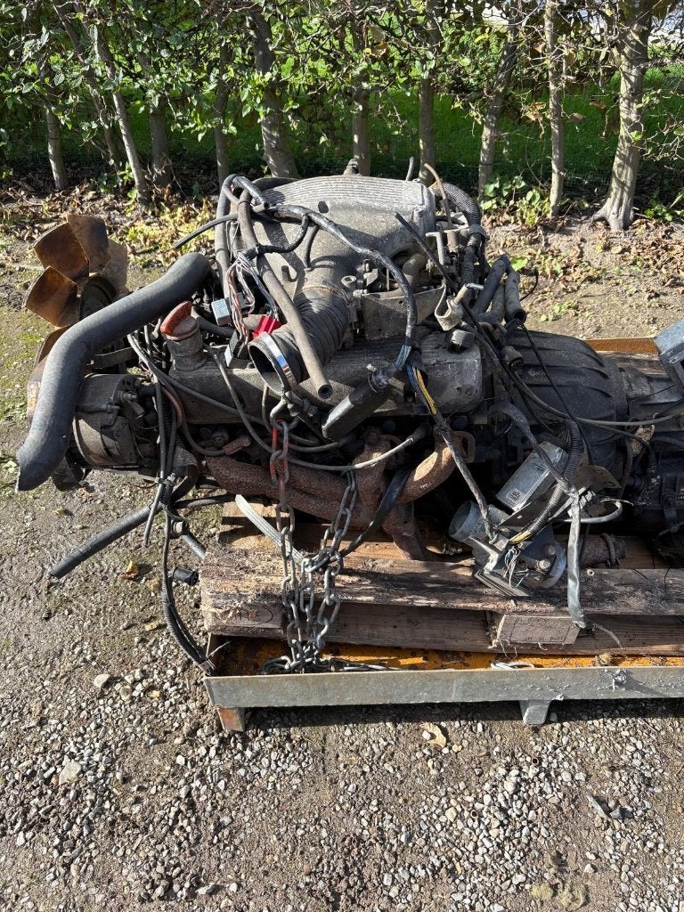 Landrover v8 motor met vesnellingsbak, Ophalen, Gebruikt, Land Rover