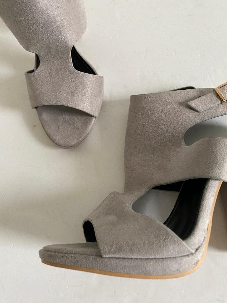 G305 Nieuw: Kayla mt. 38 Open schoenen hak sandalen pumps, Kleding | Dames, Schoenen, Nieuw, Ophalen of Verzenden, Schoenen met hoge hakken