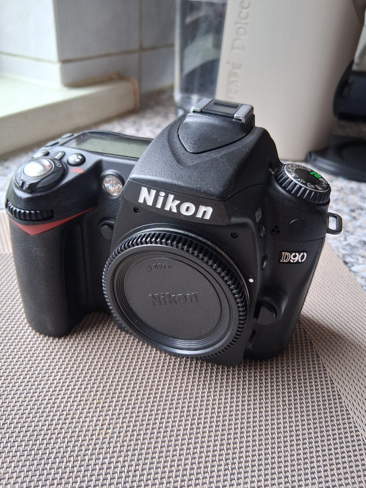 Nikon D90, Ingebouwde flitser, Gebruikt, Spiegelreflex, Accu
