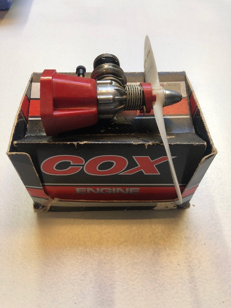 COX R/C Bee engine 0.49cc modelbouwmotor, Overige merken, Gebruikt, 1:32 tot 1:50, Overige typen