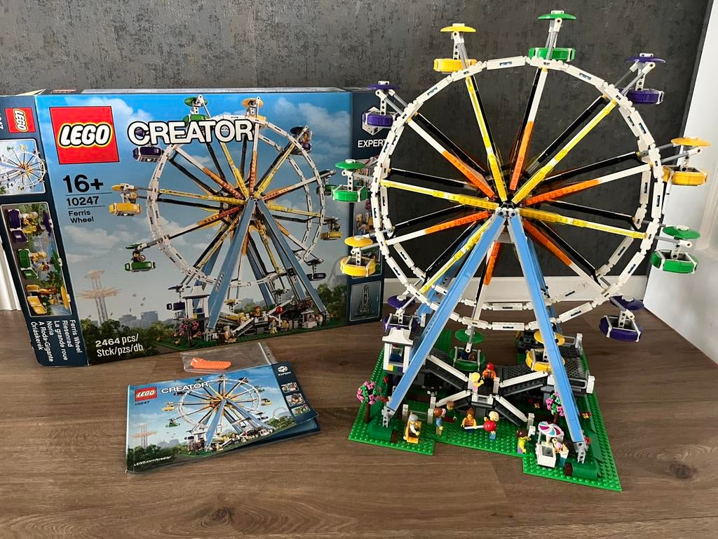 Lego 10247 Creator Ferris Wheel / Reuzenrad, Kinderen en Baby's, Speelgoed | Duplo en Lego, Ophalen, Lego, Zo goed als nieuw, Compleet