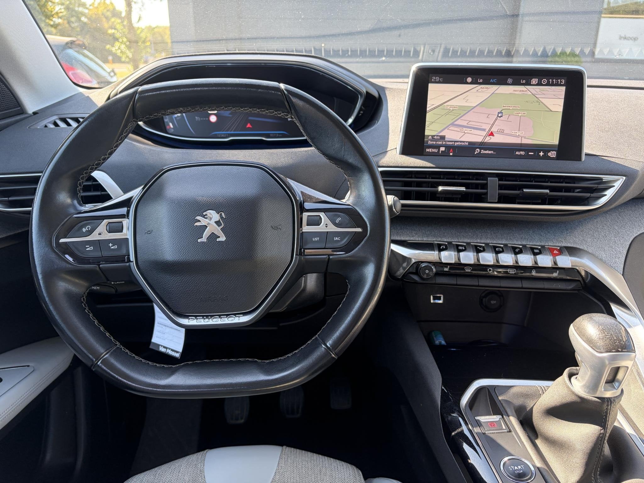 Peugeot 3008 1.2 PureTech Allure 2e Eigenaar l D-riem vv in, Gebruikt, Euro 6, 1199 cc, Leder en Stof