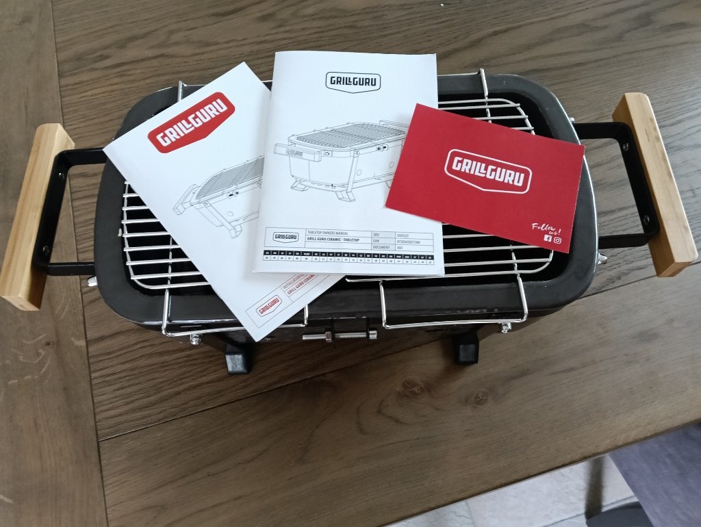 grill guru Table top, Ophalen, Nieuw, Grillguru