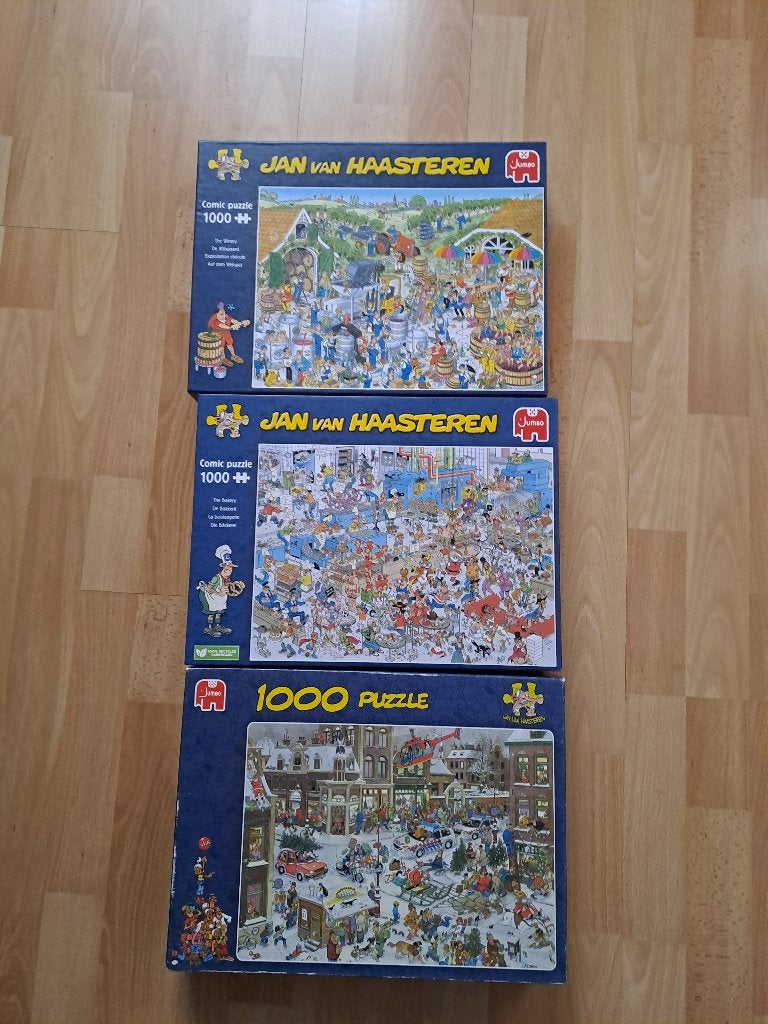Jan van Haasteren puzzel, Hobby en Vrije tijd, Denksport en Puzzels, Ophalen of Verzenden, 500 t/m 1500 stukjes, Zo goed als nieuw