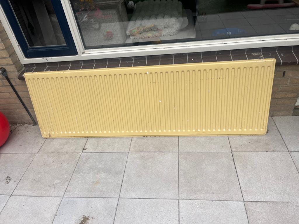 Radiator 192 x 60,5 (gratis), Doe-het-zelf en Verbouw, Verwarming en Radiatoren, Ophalen, 60 tot 150 cm, Radiator, 30 tot 80 cm