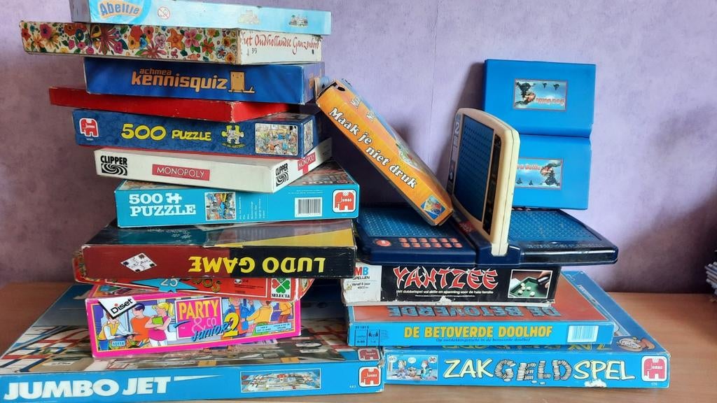 Vele spelletjes en puzzles, Hobby en Vrije tijd, Gezelschapsspellen | Bordspellen, Ophalen
