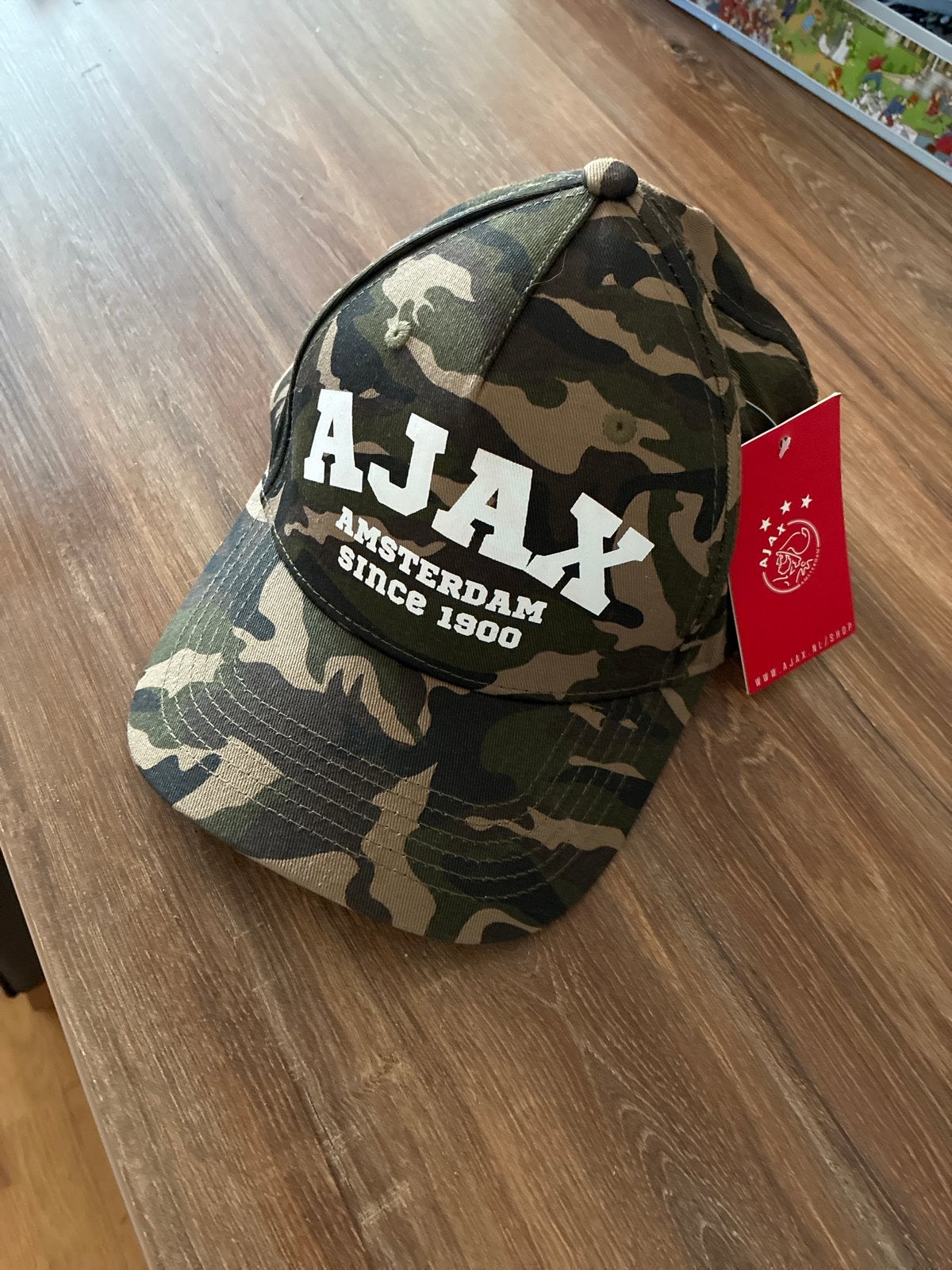 Ajax Camouflage Pet - Nieuw met kaartje mt xxx, Ophalen of Verzenden, Nieuw, One size fits all, Pet