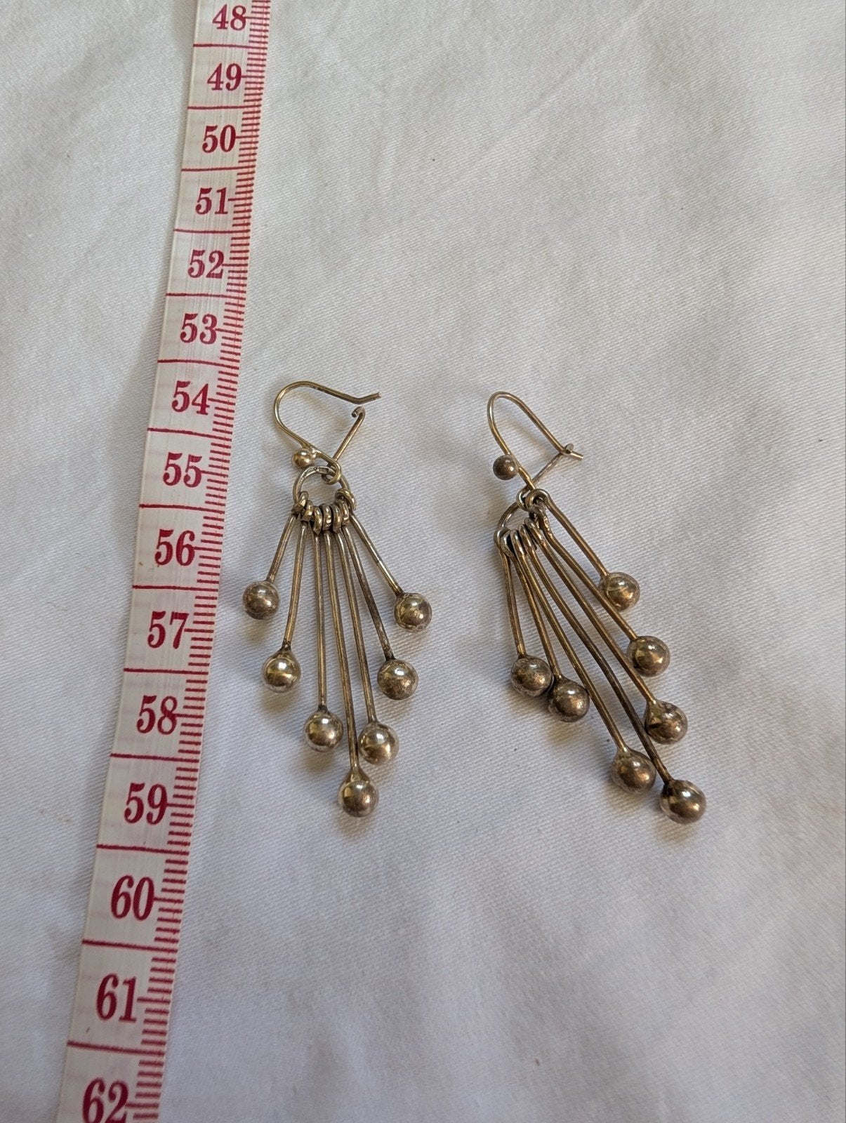 835 zilveren oorbellen met balletjes, Verzenden, Zilver, Zilver, Hangers