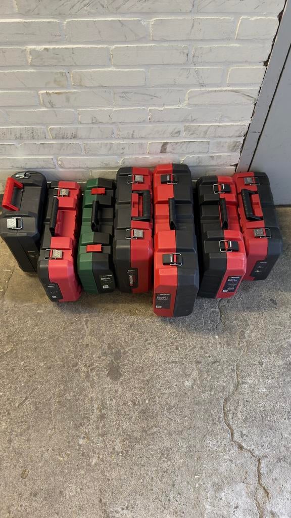 7x Parkside / Parkside Performance Gereedschap Koffers, Ophalen, Zo goed als nieuw