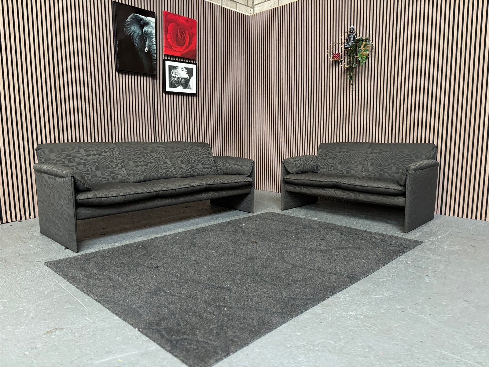 GRATIS LEVERING Leolux Bora Bora Banken Grijs GEREINIGD