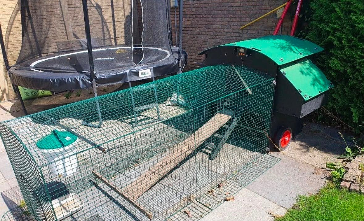 nestera kippenren model L, Dieren en Toebehoren, Pluimvee | Toebehoren, Ophalen of Verzenden, Zo goed als nieuw