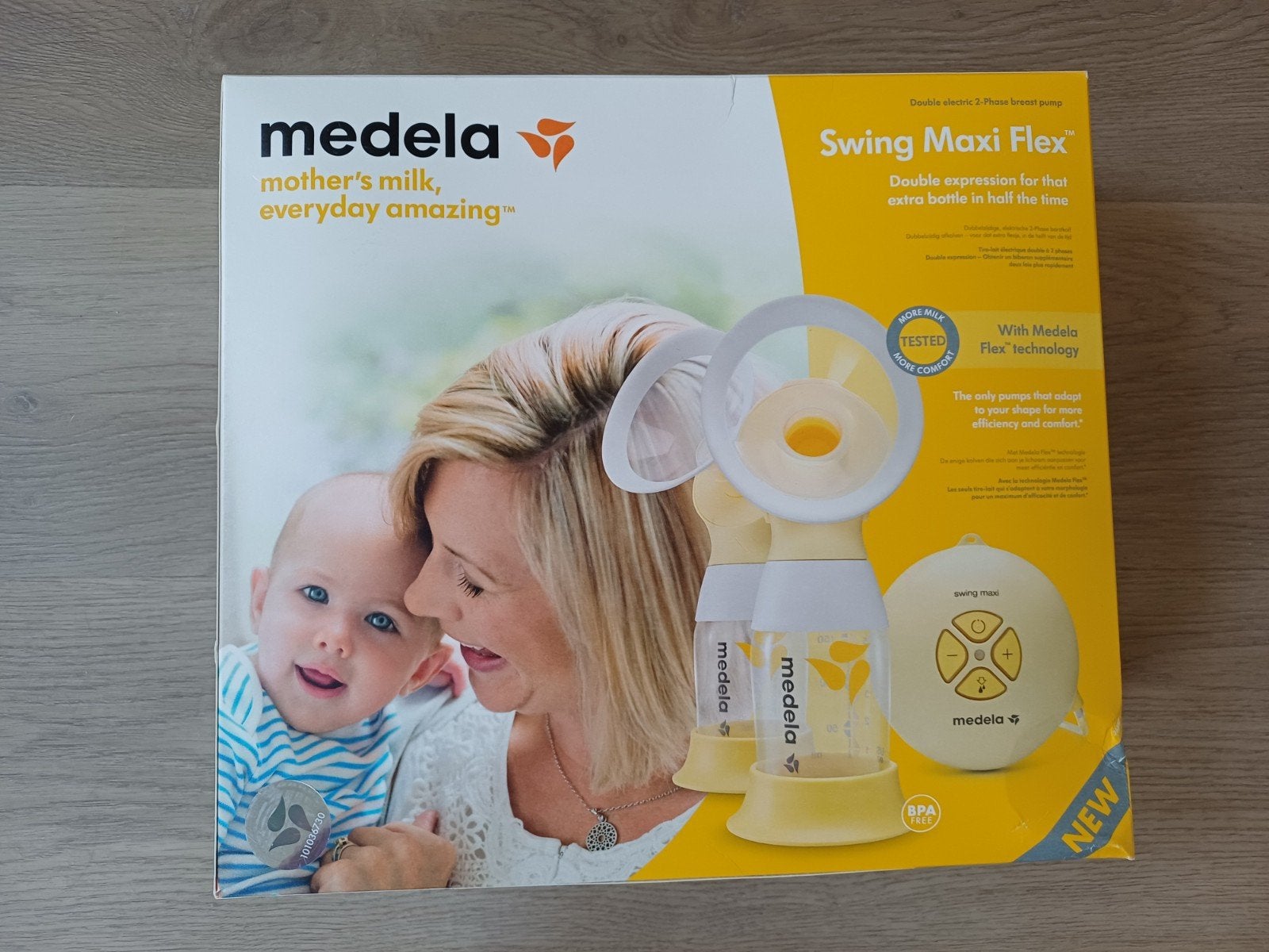 Medela Swing Maxi Flex Dubbele Borstkolf, Ophalen of Verzenden, Zo goed als nieuw