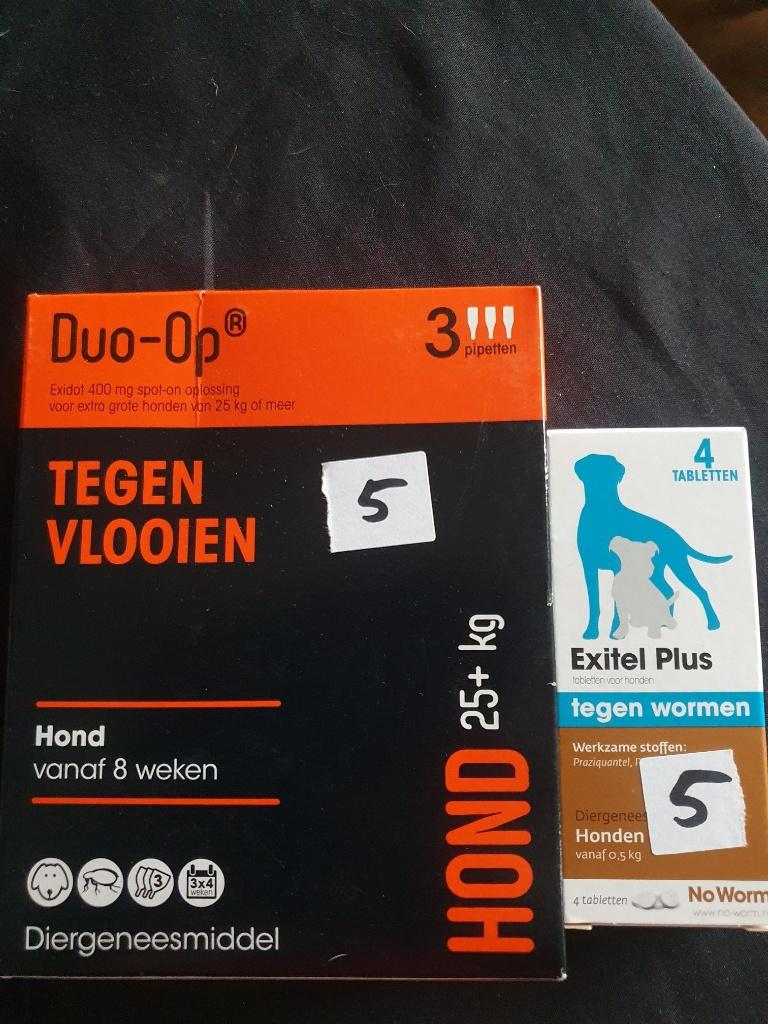 vlooienmiddel hond  ontwormen hond, Ophalen of Verzenden, Nieuw