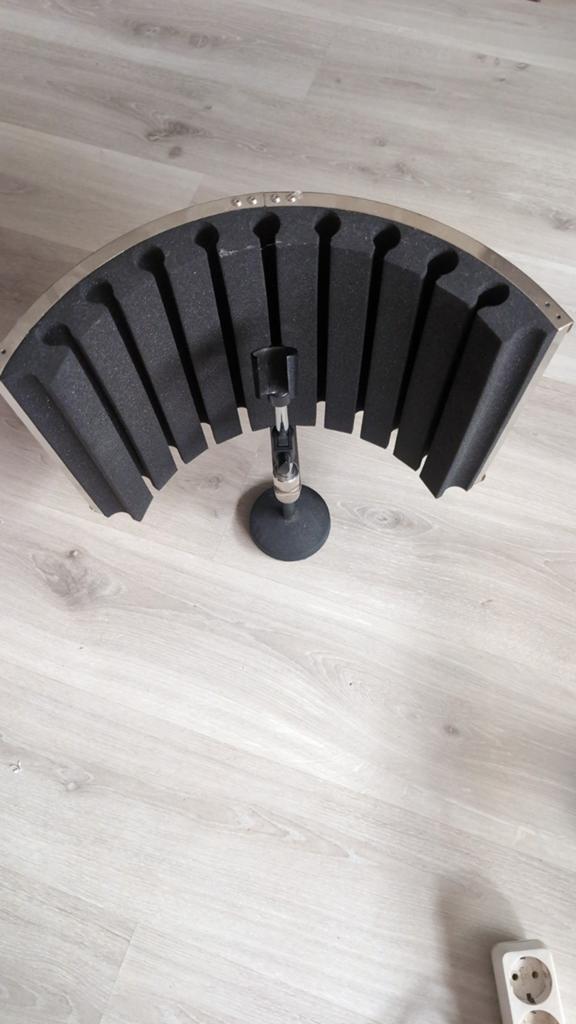 Akoestisch isolatiescherm voor microfoon, Ophalen of Verzenden
