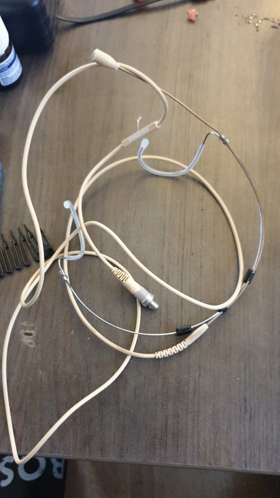 Sennheiser headset microfoon - Zo goed als nieuw, Ophalen of Verzenden, Zo goed als nieuw, Zangmicrofoon, Draadloos