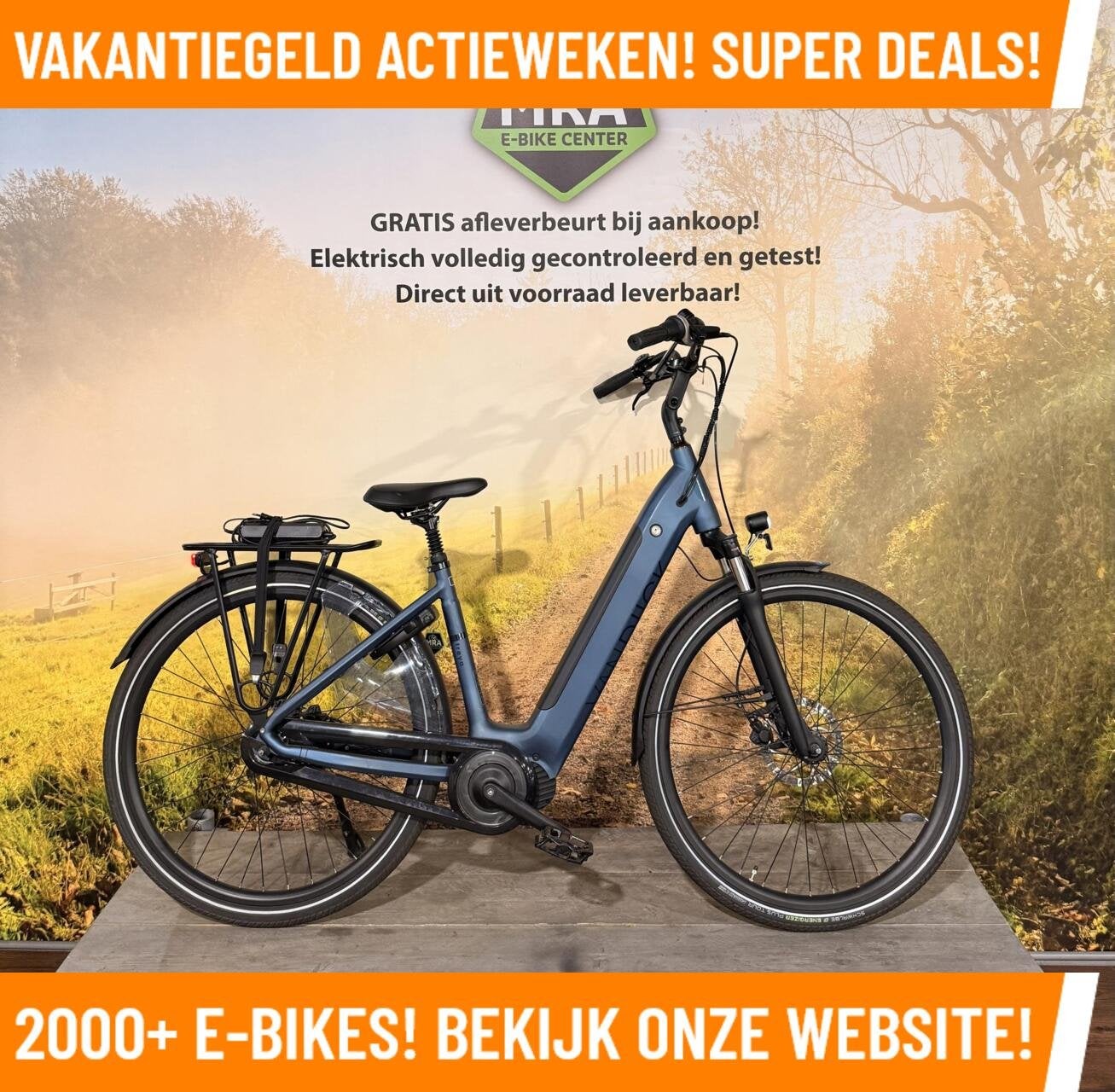 Van Dijck Freya Elektrische fiets met Bafang midden motor!, 55 tot 59 cm, Nieuw, Overige merken