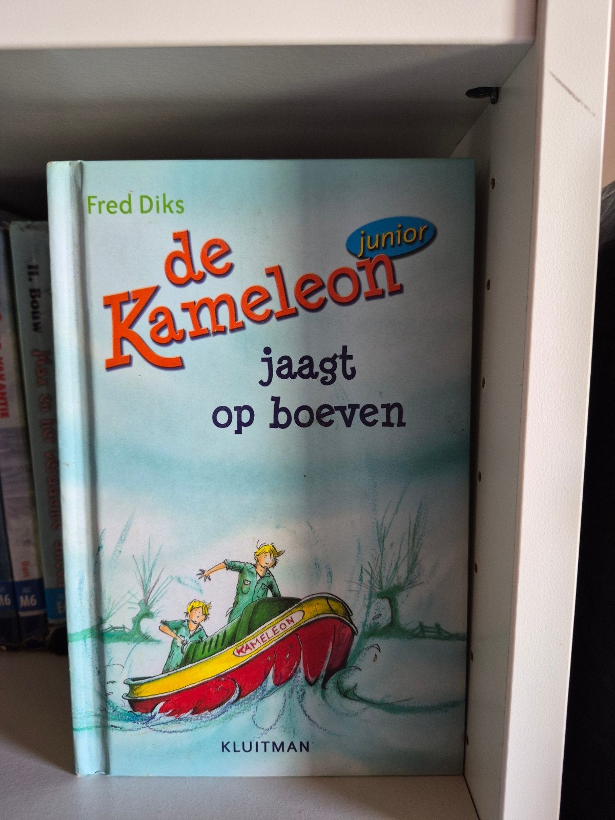 Fred Diks - De Kameleon jaagt op boeven, Boeken, Kinderboeken | Jeugd | onder 10 jaar, Gelezen, Fictie algemeen, Ophalen of Verzenden