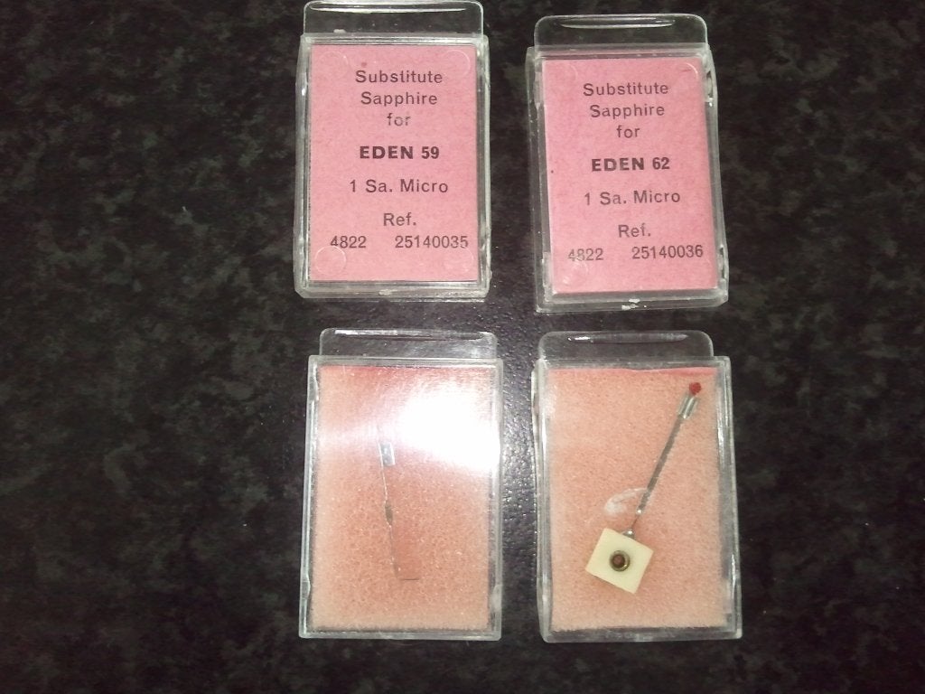Diverse nieuwe EDEN naalden 59, 62, Ophalen of Verzenden, Nieuw, Platenspeler-onderdeel, Overige merken