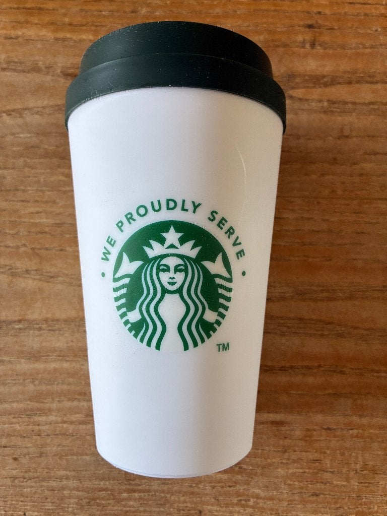 Starbucks beker dubbelwandige reisbeker 473 ml nieuw, Kunststof, Nieuw, Ophalen of Verzenden, Overige stijlen