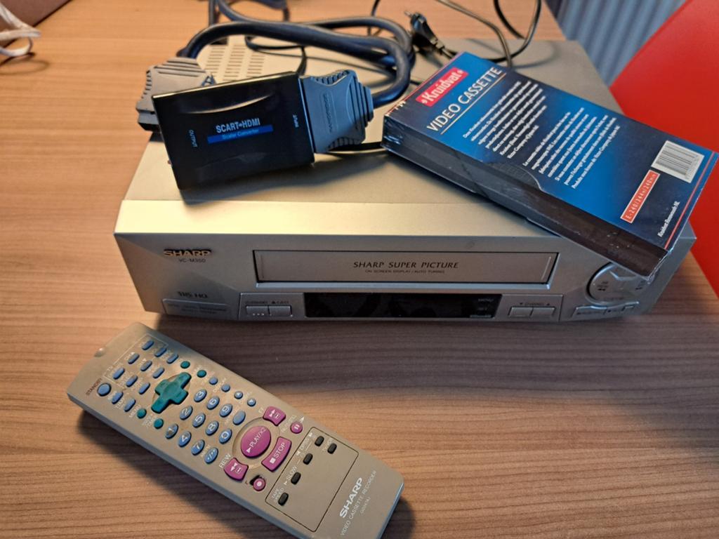 Videorecorder Sharp, Ophalen