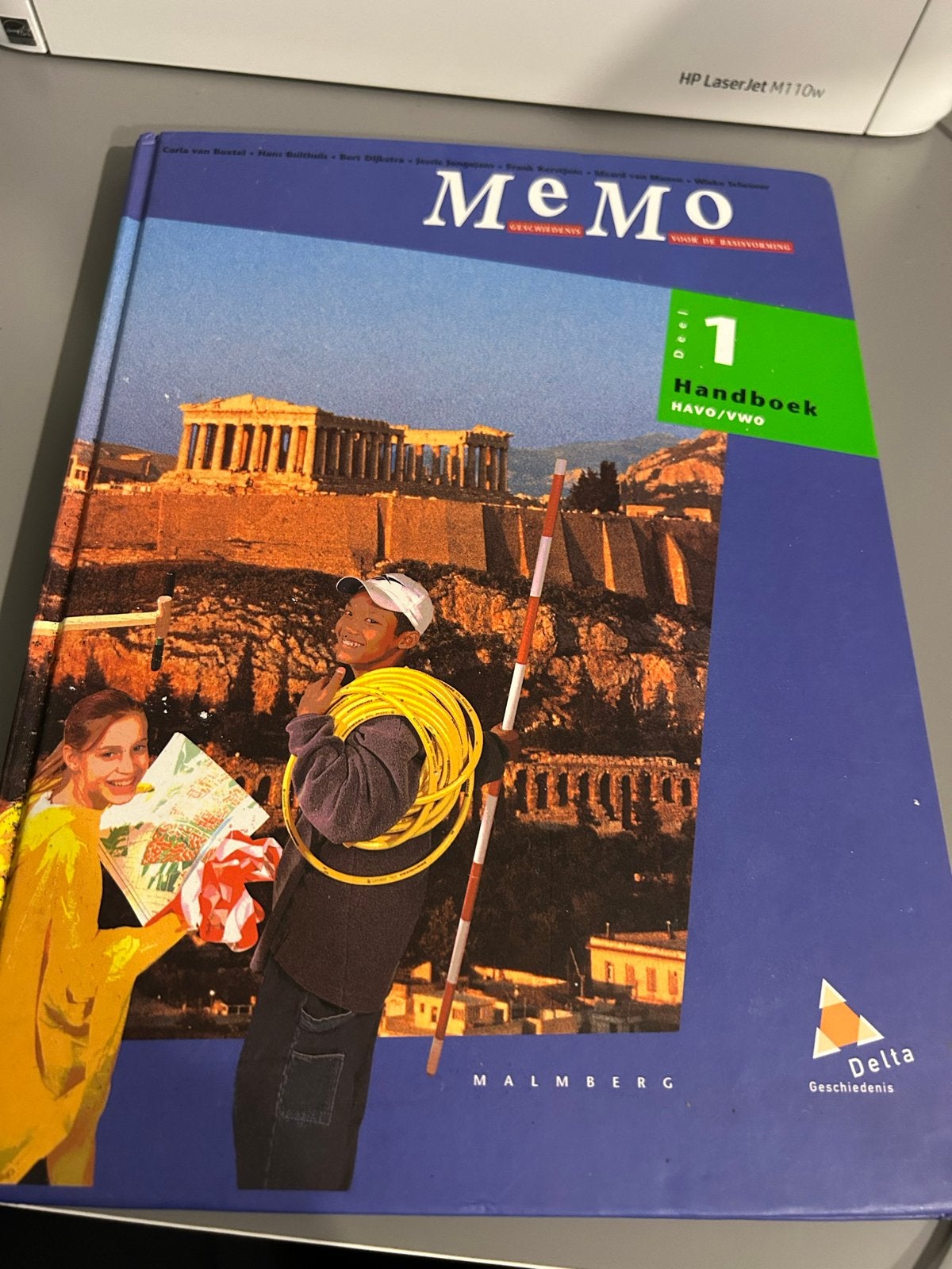 Memo Geschiedenis Deel 1 Handboek HAVO/VWO, Ophalen of Verzenden, Gamma, Zo goed als nieuw, HBO