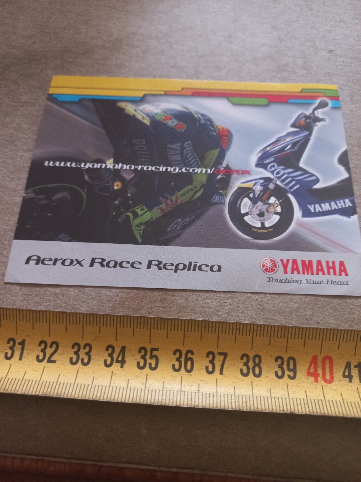Yamaha Aerox Race sticker, Verzamelen, Ophalen of Verzenden, Gebruikt