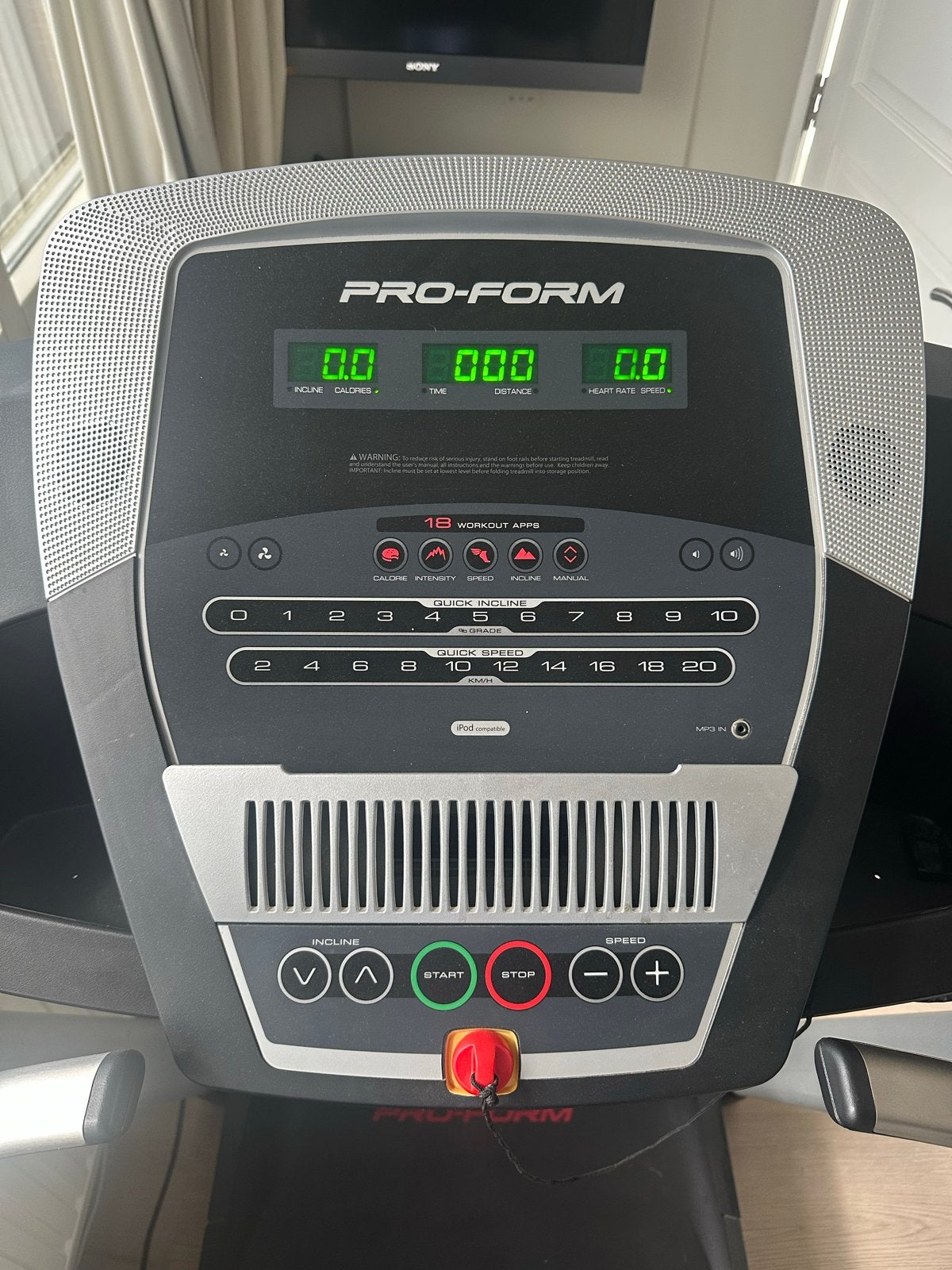 Proform Loopband - Perfect voor Thuis Workouts, Ophalen, Gebruikt, Benen, Loopband