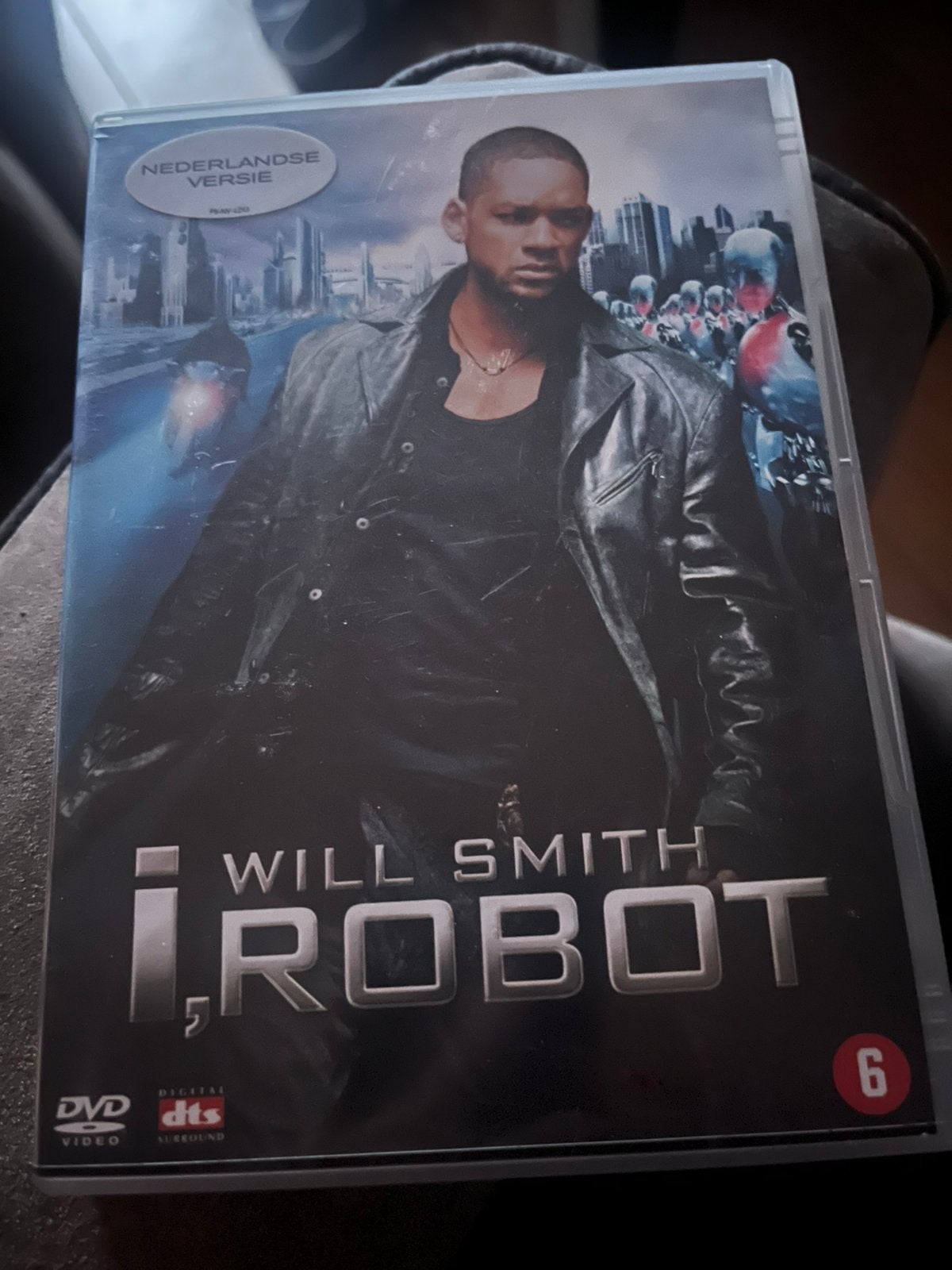 I, Robot DVD - Actiethriller met Will Smith, Vanaf 6 jaar, Ophalen of Verzenden, Gebruikt, Actiethriller