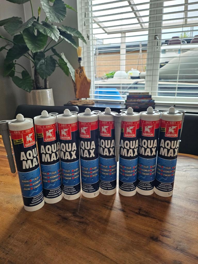 8x Griffon Aqua Max kit grijs - Nieuw, Ophalen of Verzenden, Nieuw