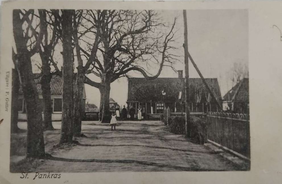 Ansichtkaart Sint Pancras (1903), Ophalen of Verzenden, Voor 1920, Gelopen, Noord-Holland