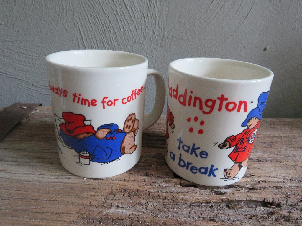 douwe egberts beertje paddington beker, Huis en Inrichting, Keuken | Servies, Ophalen of Verzenden, Zo goed als nieuw, Overige stijlen
