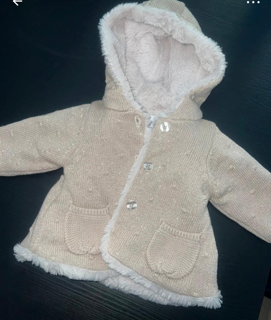 Baby jas maat 50, Ophalen of Verzenden, Zo goed als nieuw, Meisje, Jasje