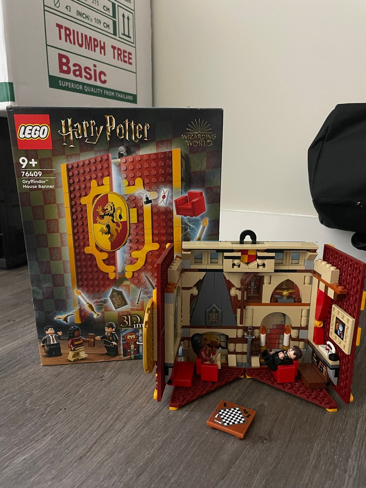 LEGO Harry Potter Griffoendor Huisvaandel 76409, Ophalen of Verzenden, Zo goed als nieuw