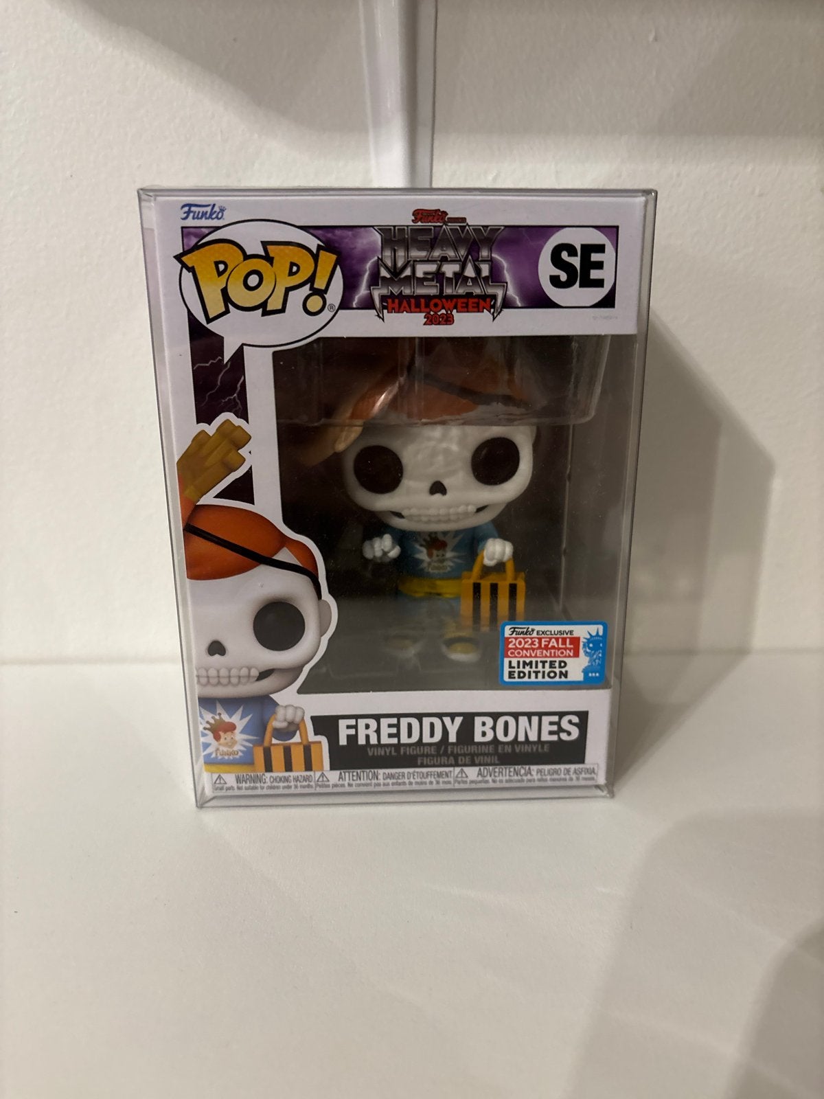 Funko Pop! Freddy Bones Heavy Metal Halloween 2023 SE, Ophalen of Verzenden, Nieuw