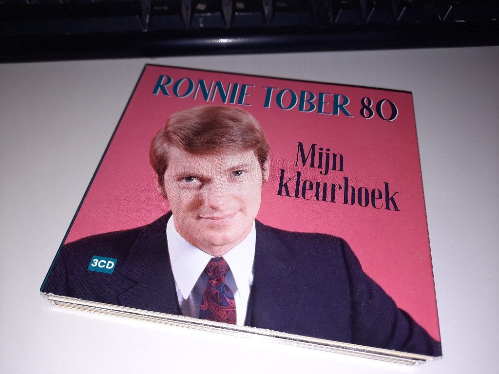 3 CD BOX GESIGNEERD Ronnie Tober 80 - Mijn Kleurboek, Ophalen, Zo goed als nieuw, Levenslied of Smartlap