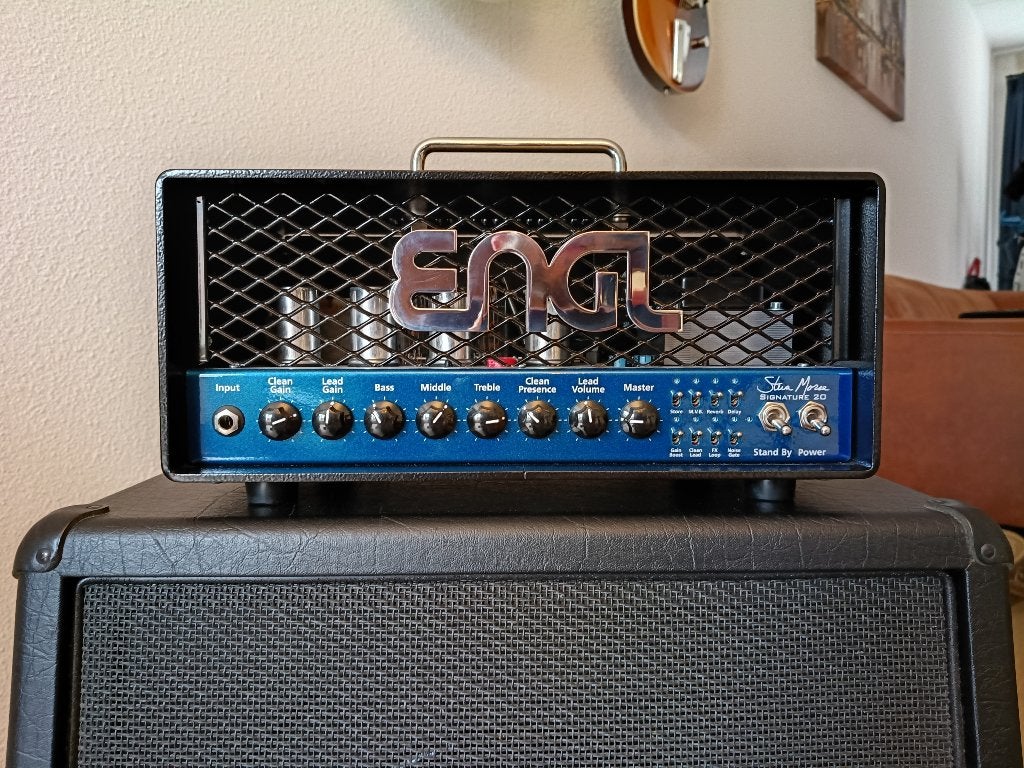 Engl E658 Steve Morse signature + Engl Z4 footswitch, Ophalen of Verzenden, Zo goed als nieuw, Gitaar, Minder dan 50 watt