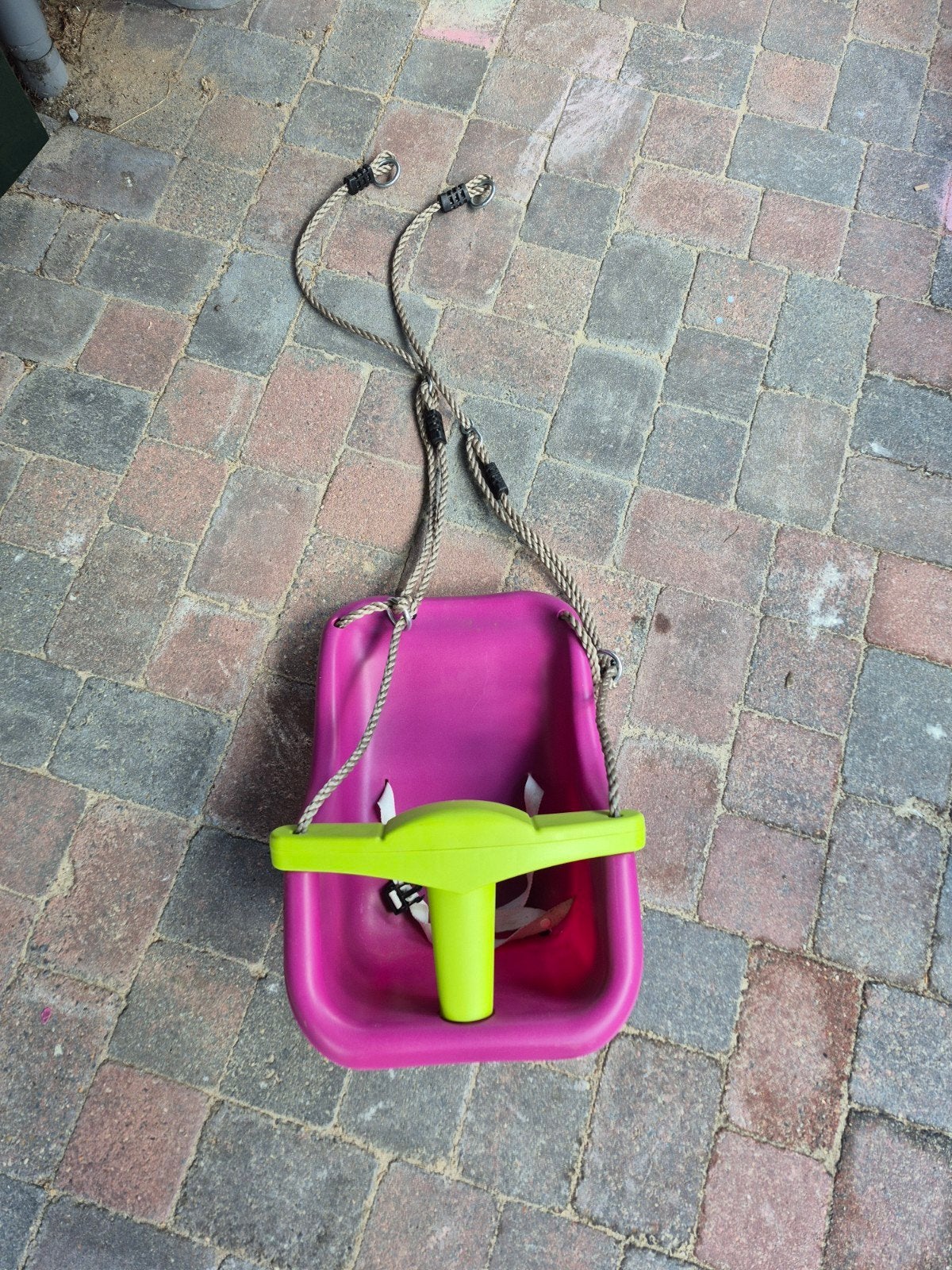 Baby/kinderschommel met tuigje - Zo goed als nieuw, Ophalen of Verzenden, Zo goed als nieuw, Schommel