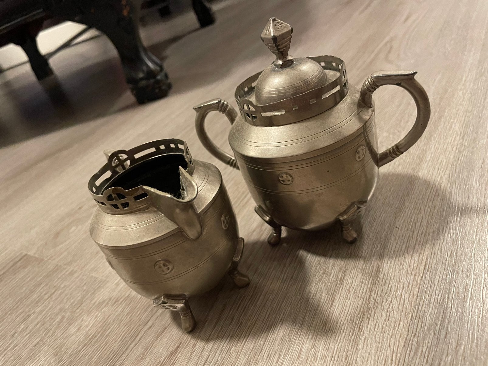 Melk- en suiker stel, Antiek en Kunst, Antiek | Servies compleet, Ophalen