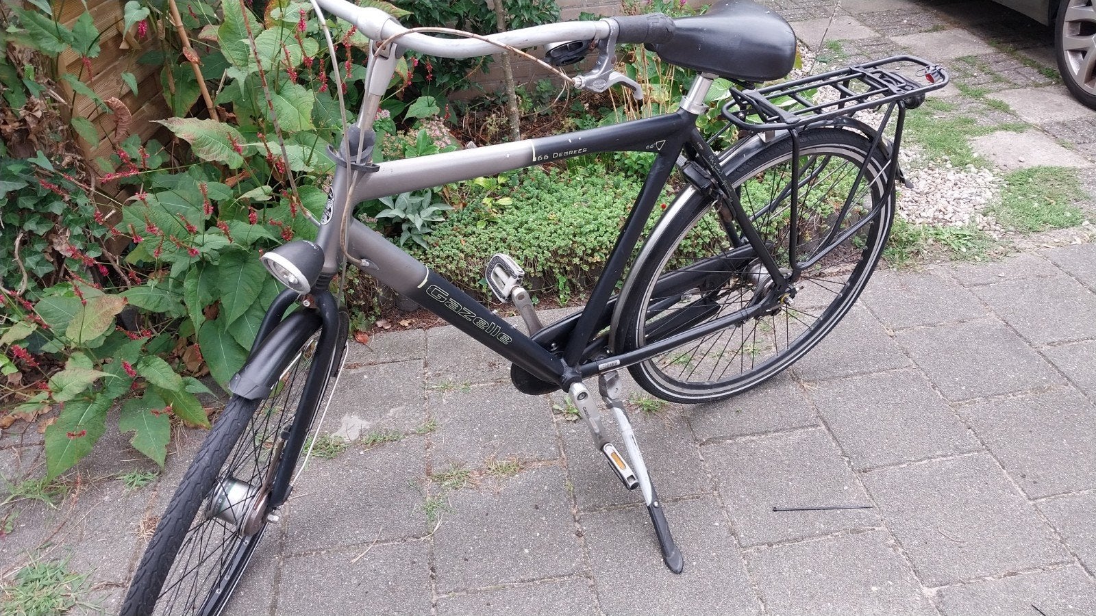 gazelle heren fiets te koop, Gebruikt, Versnellingen, Ophalen of Verzenden, 57 tot 61 cm