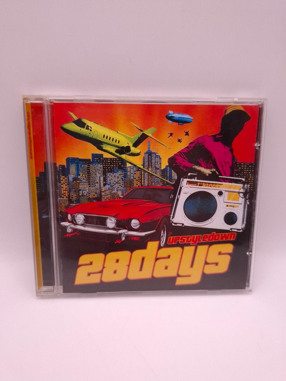 28days - upstyledown cd, Ophalen of Verzenden, Zo goed als nieuw, Hardrock, Album