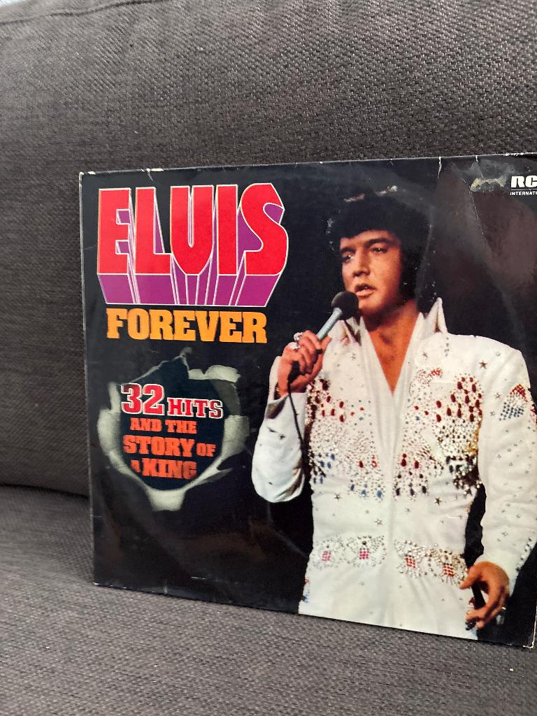 Lp Elvis forever, Ophalen, Gebruikt, 12 inch