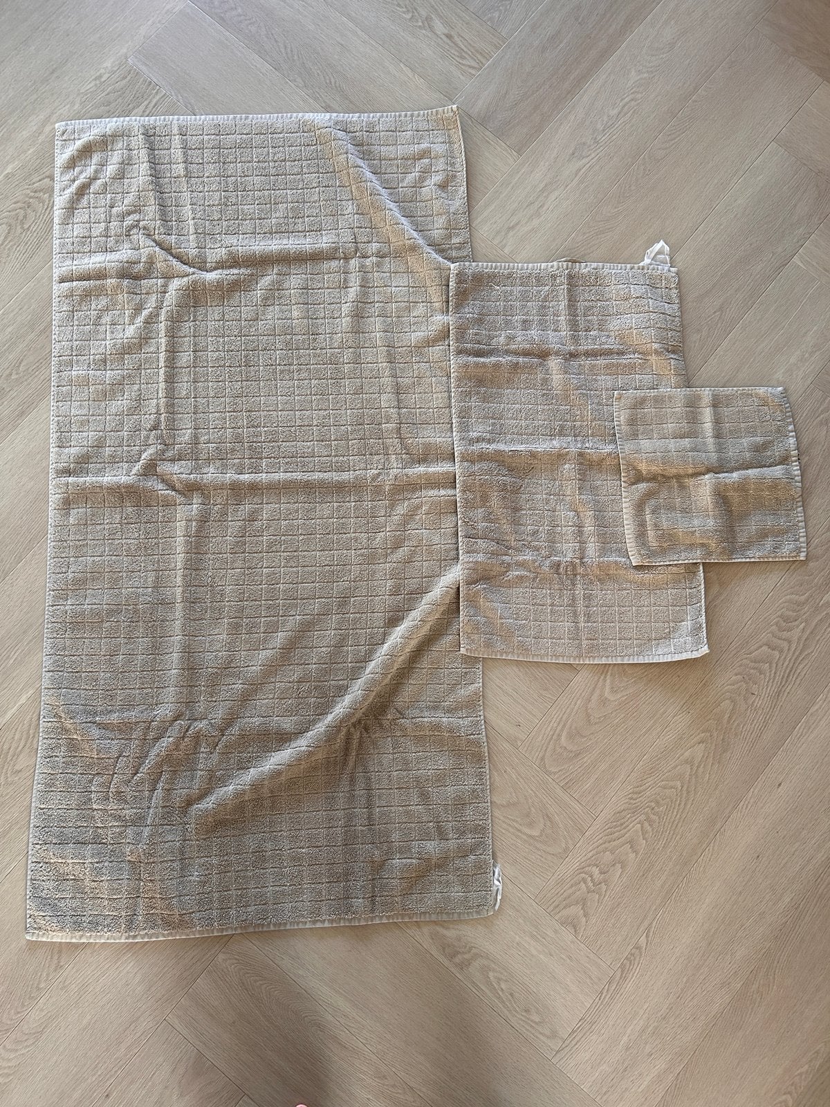 Handdoeken, Ophalen, Zo goed als nieuw, Bruin, Handdoek