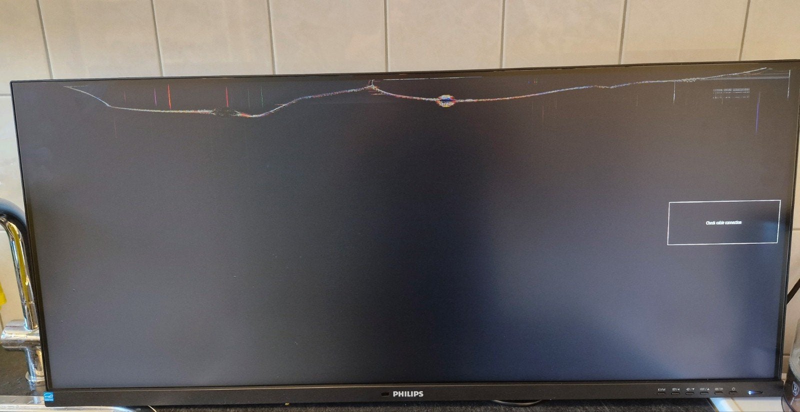 Philips 40B1U5600 Business Monitor TRANSPORT SCHADE, Computers en Software, Monitoren, Ophalen of Verzenden, Philips