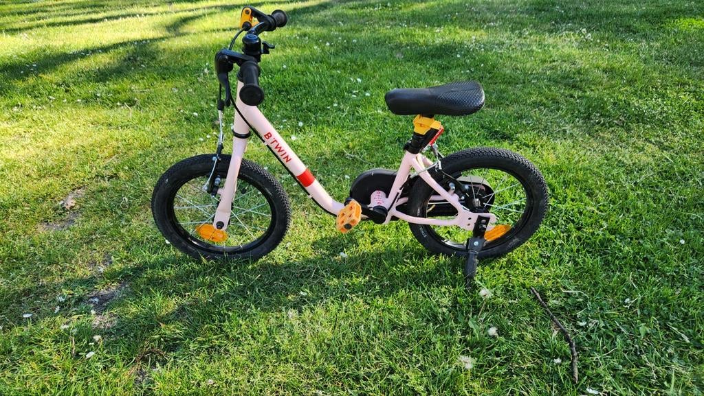 Kinderfietsje 16 inch, Fietsen en Brommers, Ophalen, Zo goed als nieuw, 16 tot 20 inch, BTWIN